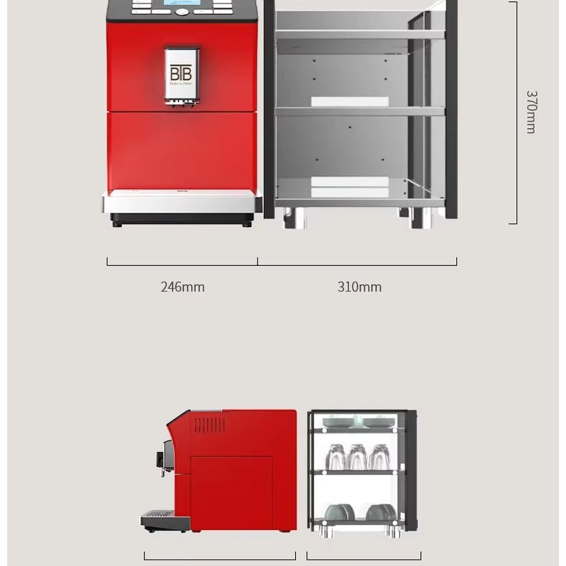Electric 19 Bar Smart | Automatic Espresso Coffee Machine - FLUFFI