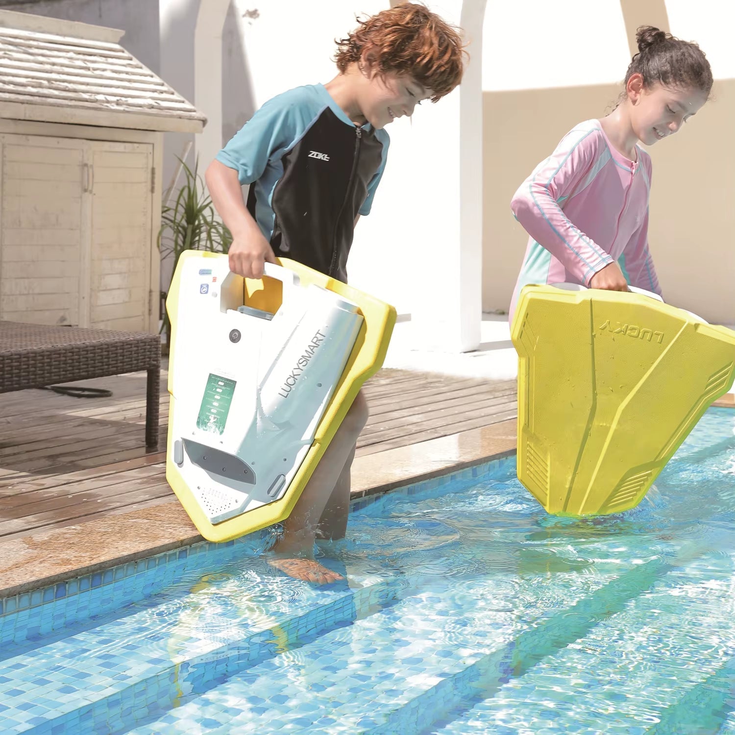 Electric Floating Water Board | Surfboard Propeller | Beginner Swimming Equipment - FLUFFI