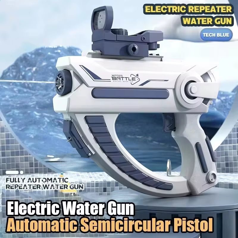 Electric Water Gun Toys Bursts Children'S High - Pressure Strong Charging Energy Water Automatic Water Spray Children'S Toy Guns - FLUFFI