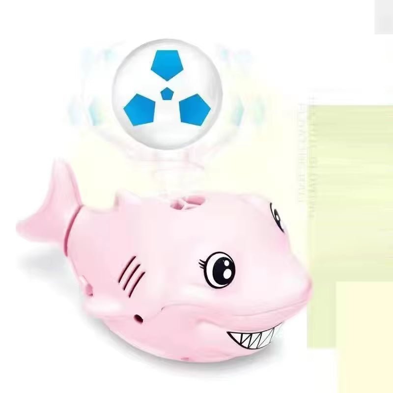 Electronic Floating Ball Whale Portable Rechargeable Shark Handheld USB Fish Fan Children Mini Outdoor Fan Toy Kids Small Gifts - FLUFFI
