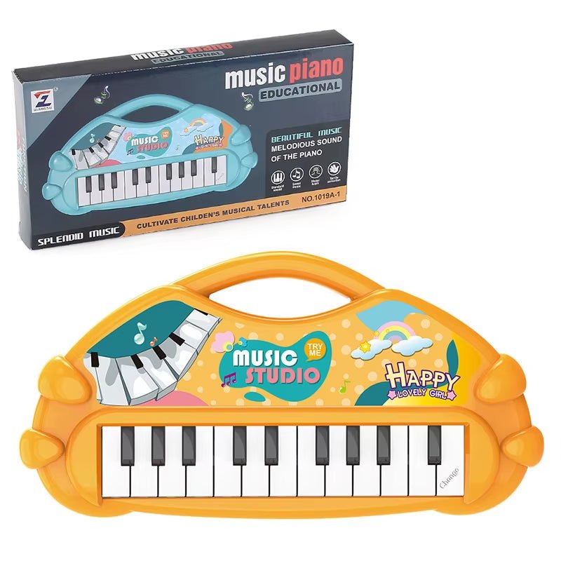 Electronic Piano for Kids Mini Keyboard Musical Kids Education Toys Musical Instrument Gift for Child Beginner 2 to 5 Years - FLUFFI
