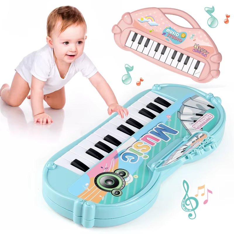 Electronic Piano for Kids Mini Keyboard Musical Kids Education Toys Musical Instrument Gift for Child Beginner 2 to 5 Years - FLUFFI