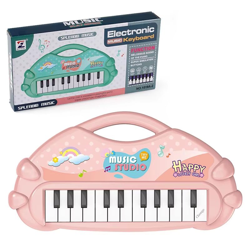 Electronic Piano for Kids Mini Keyboard Musical Kids Education Toys Musical Instrument Gift for Child Beginner 2 to 5 Years - FLUFFI