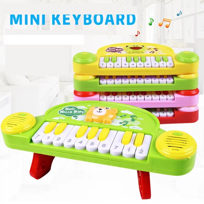 Electronic Piano Keyboard - Musical Instrument - Mini Piano - FLUFFI