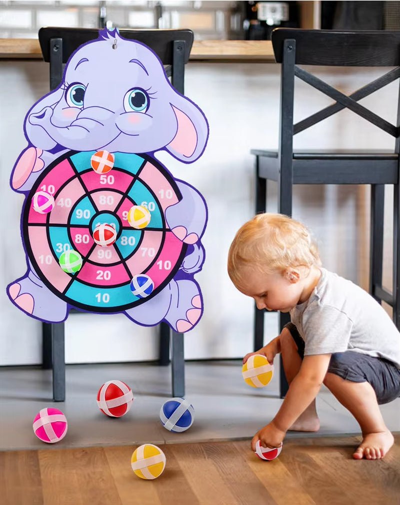 Elephant Sticky Dart Board - FLUFFI