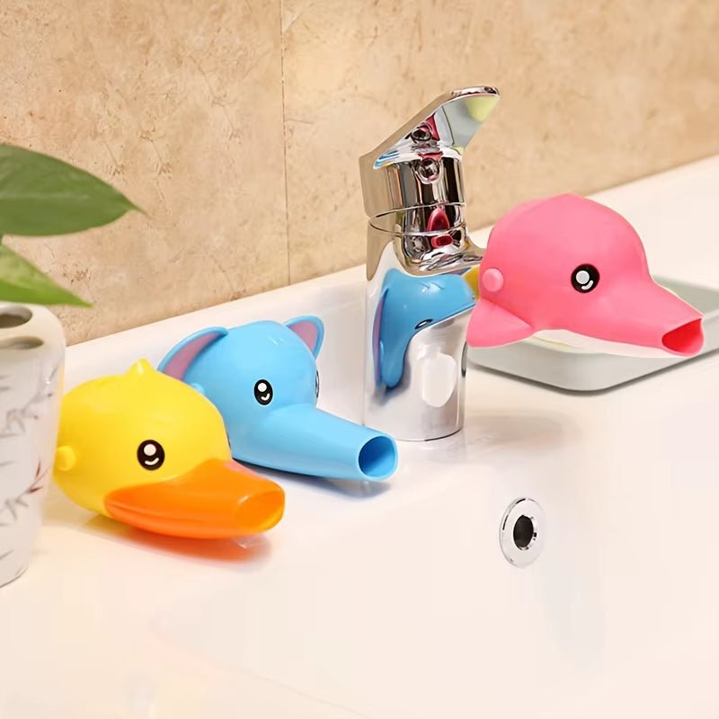 Faucet Extender for Toddlers - Sink Extender for Kids Hand Washing, Bathroom Sink Spout Wash Helper for Children Baby - FLUFFI