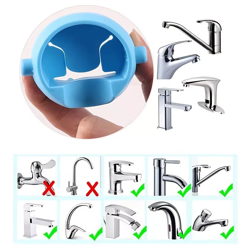 Faucet Extender for Toddlers - Sink Extender for Kids Hand Washing, Bathroom Sink Spout Wash Helper for Children Baby - FLUFFI