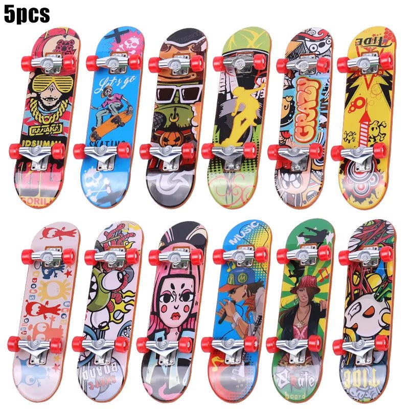 Finger Board - Mini Skateboard - Fingertip Tricks - FLUFFI