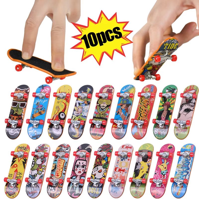 Finger Board - Mini Skateboard - Fingertip Tricks - FLUFFI