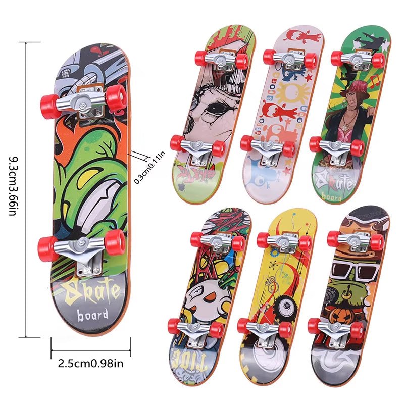 Finger Board - Mini Skateboard - Fingertip Tricks - FLUFFI