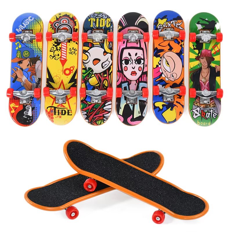 Finger Board - Mini Skateboard - Fingertip Tricks - FLUFFI