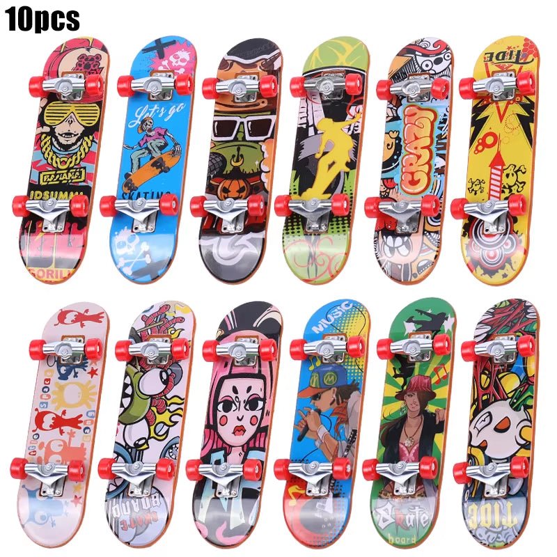 Finger Board - Mini Skateboard - Fingertip Tricks - FLUFFI