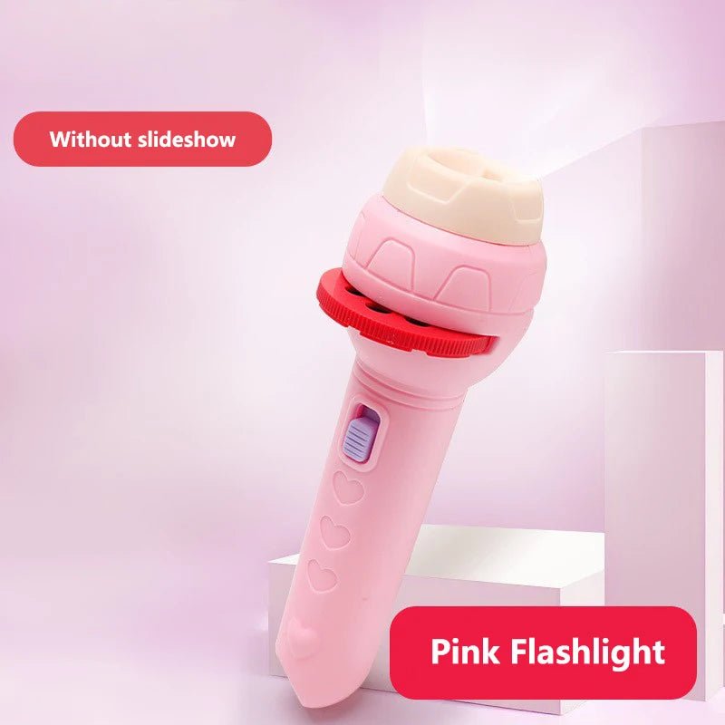 Flashlight Projector - Torch Lamp Toy - Story Clips - FLUFFI