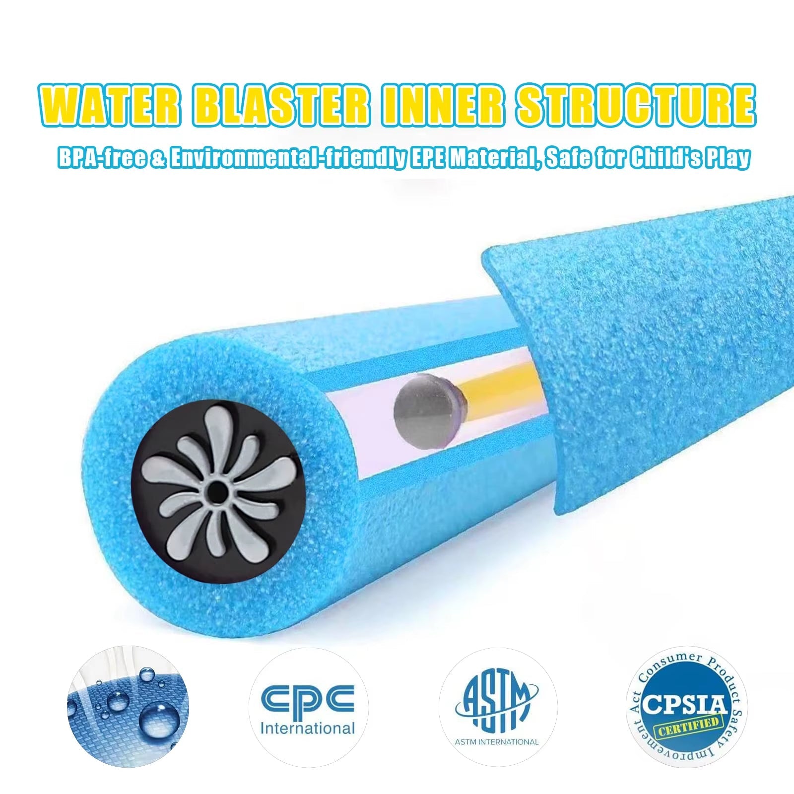 Foam Water Blaster | 10 Pack - FLUFFI