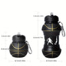 Foldable Football/Basketball Silicone Water Bottle, Children/Student Outdoor Sports Water Bottle. Supports Mass Customization - FLUFFI