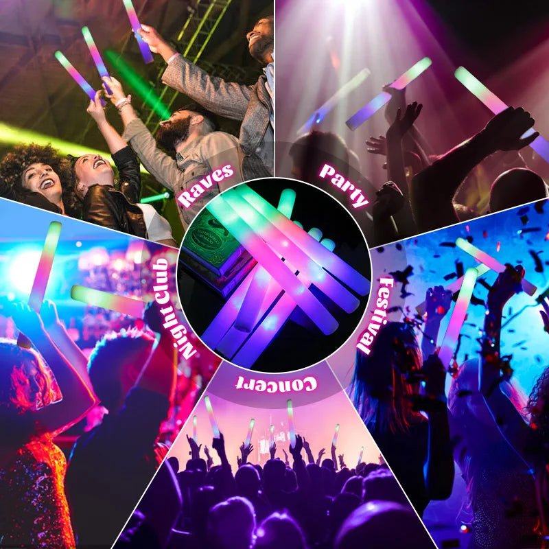 Glow Sticks - Foam Stick - Light Up - FLUFFI