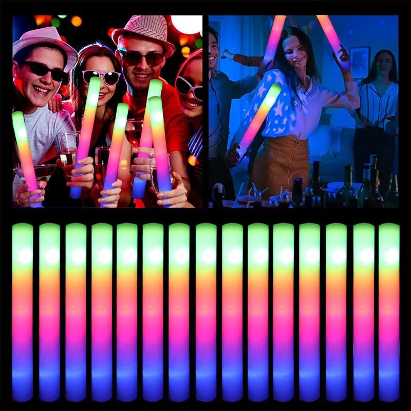 Glow Sticks - Foam Stick - Light Up - FLUFFI