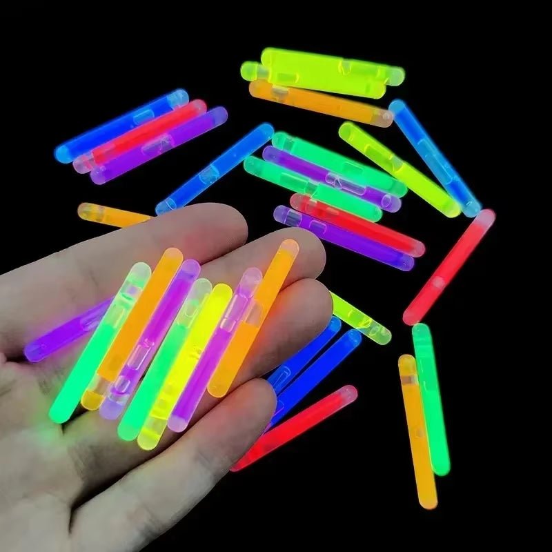 Glowing Sticks | Mini Bright | Colorful Light | Fluorescence Sticks - FLUFFI