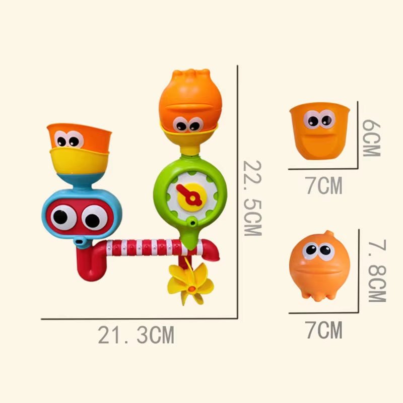 Googley Eye Waterwheel - Baby Bath Toys - FLUFFI