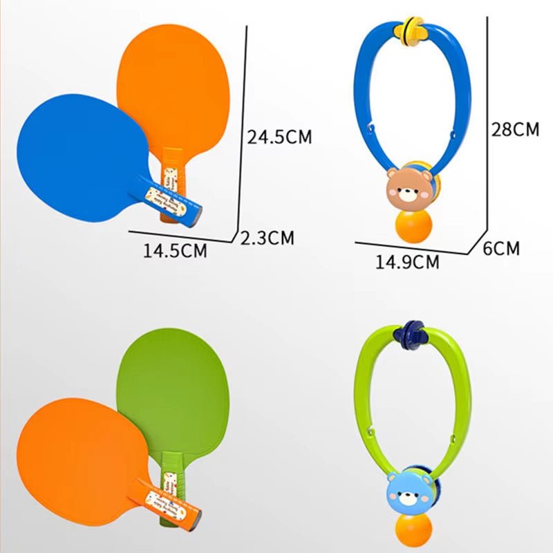 Hanging Table Tennis | Trainer with Racket | Interactive Indoor Game - FLUFFI