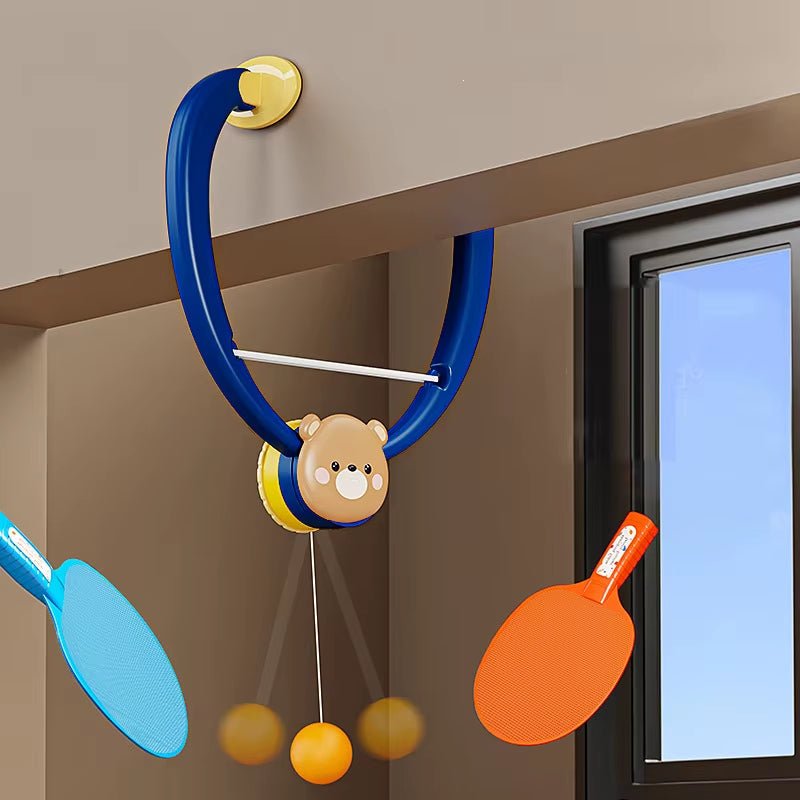 Hanging Table Tennis | Trainer with Racket | Interactive Indoor Game - FLUFFI