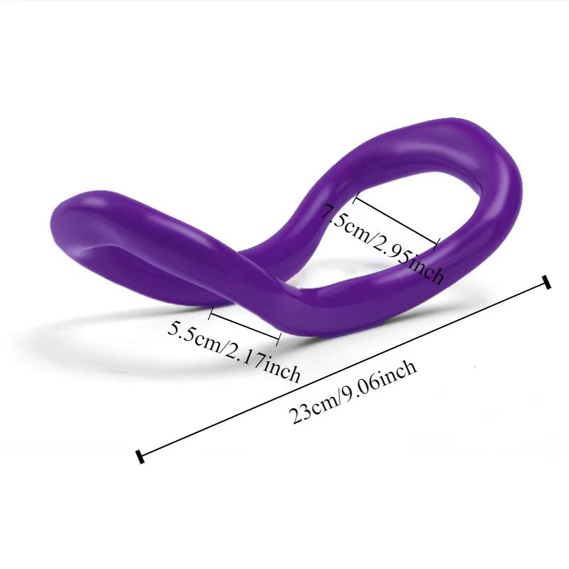 Hard Yoga Ring Back Trainer, Tensioning and Opening Back Divine Tool, Pilates Ring, and Calf Varsion Correction - FLUFFI