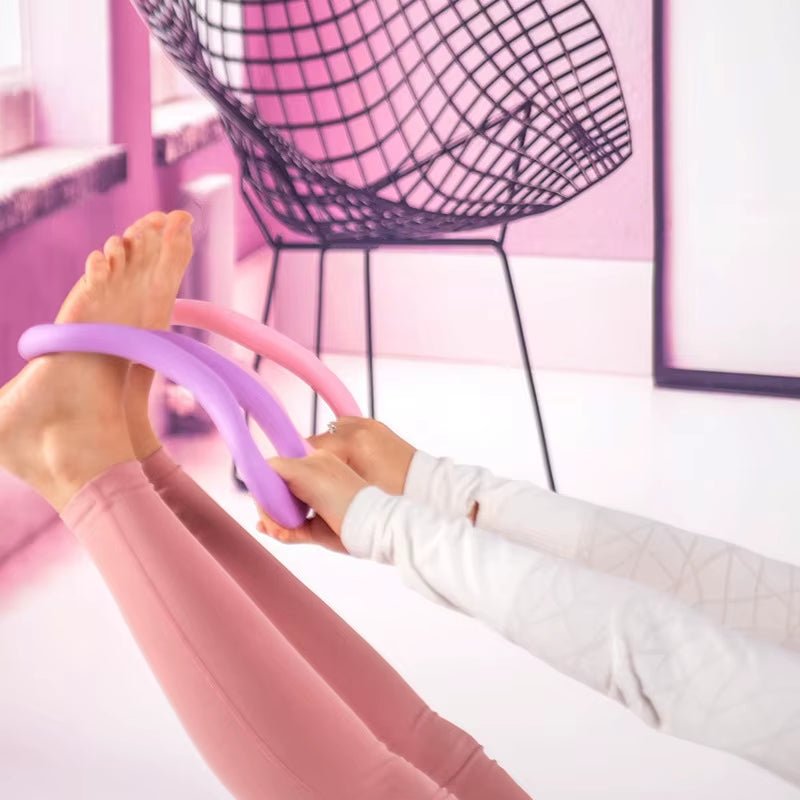 Hard Yoga Ring Back Trainer, Tensioning and Opening Back Divine Tool, Pilates Ring, and Calf Varsion Correction - FLUFFI