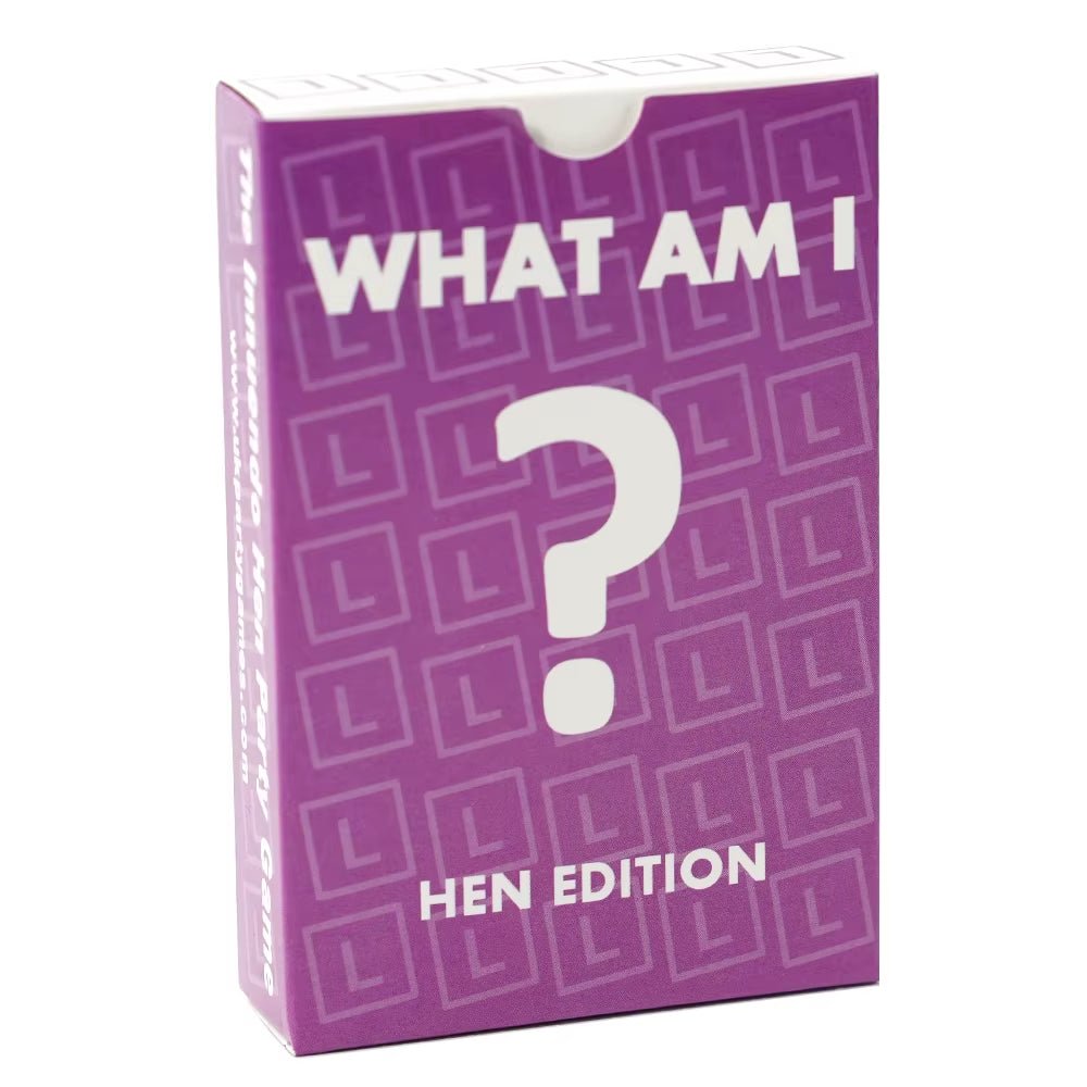 Hen Night Party Games - WHAT AM I ? / DRINK IF YOU HAVE Card Game Drunk Card Game 2 Games - FLUFFI