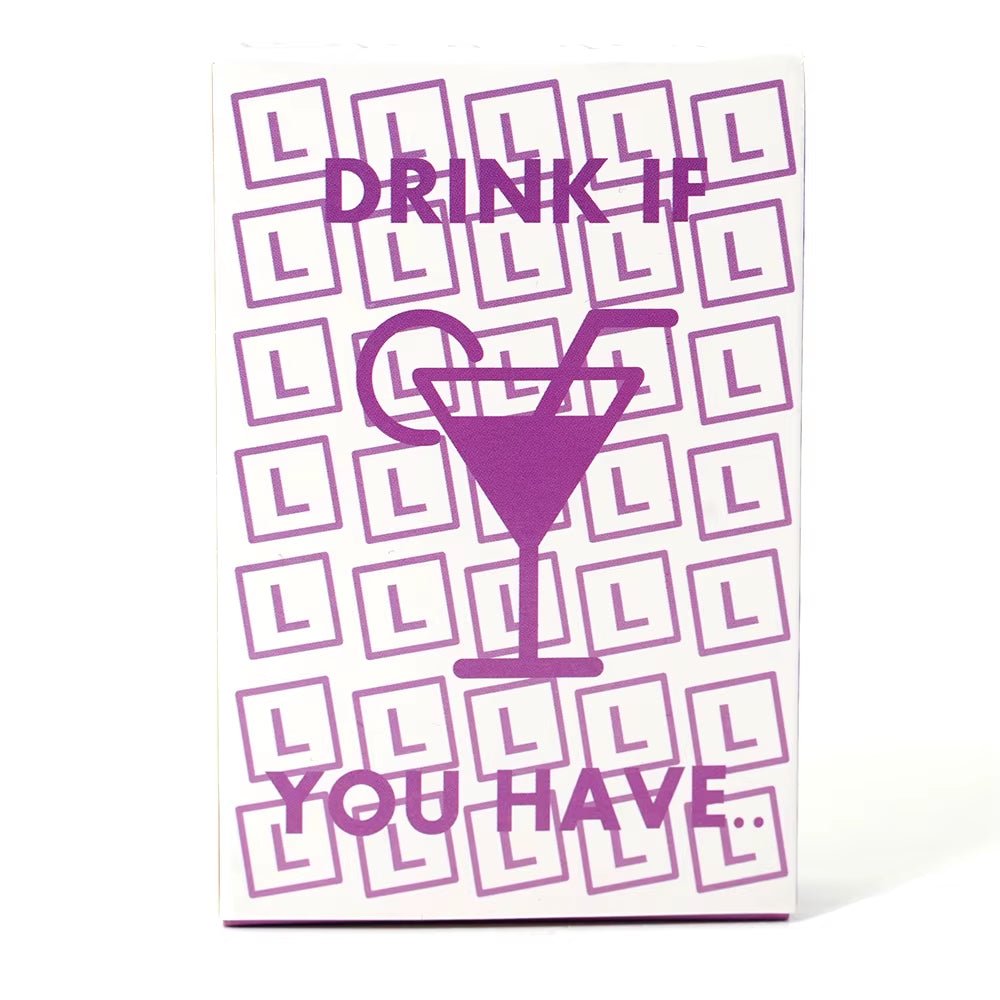 Hen Night Party Games - WHAT AM I ? / DRINK IF YOU HAVE Card Game Drunk Card Game 2 Games - FLUFFI