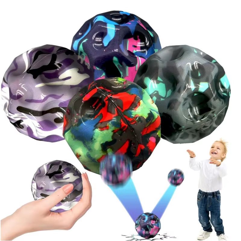 High Moon Bouncy Ball | Extreme Bounce | Hand Eye Coordination - FLUFFI