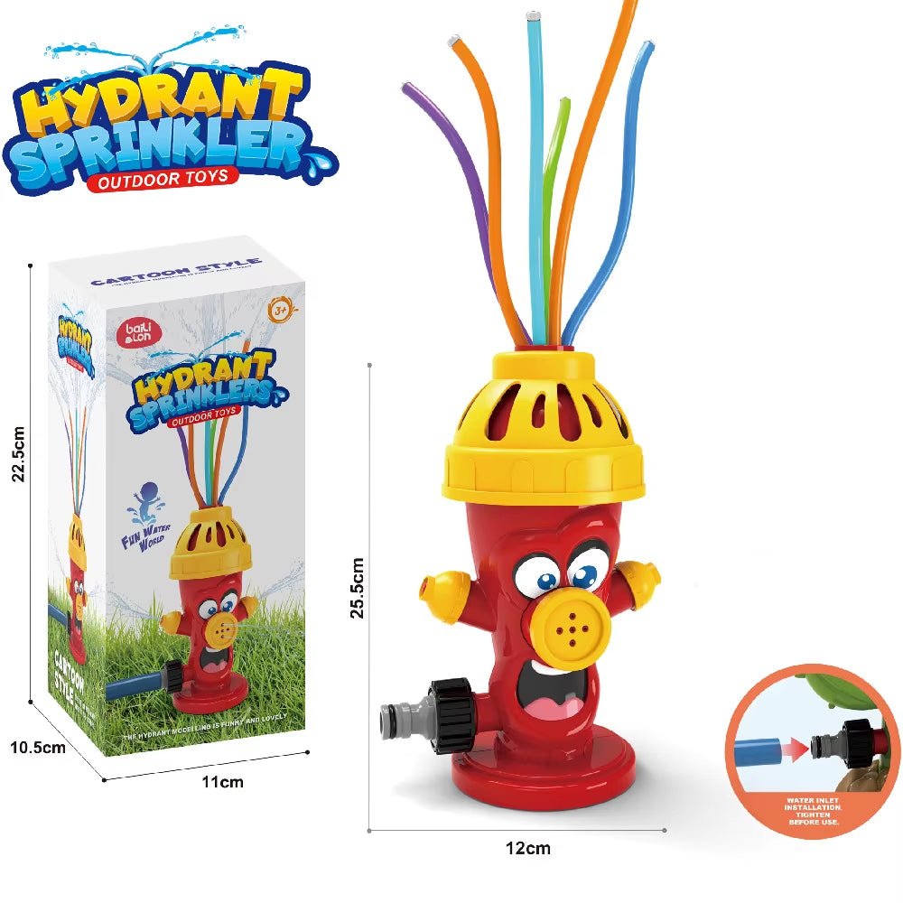 Hydrant Sprinkler | Outdoor Water Spray | Garden Water Toys - FLUFFI