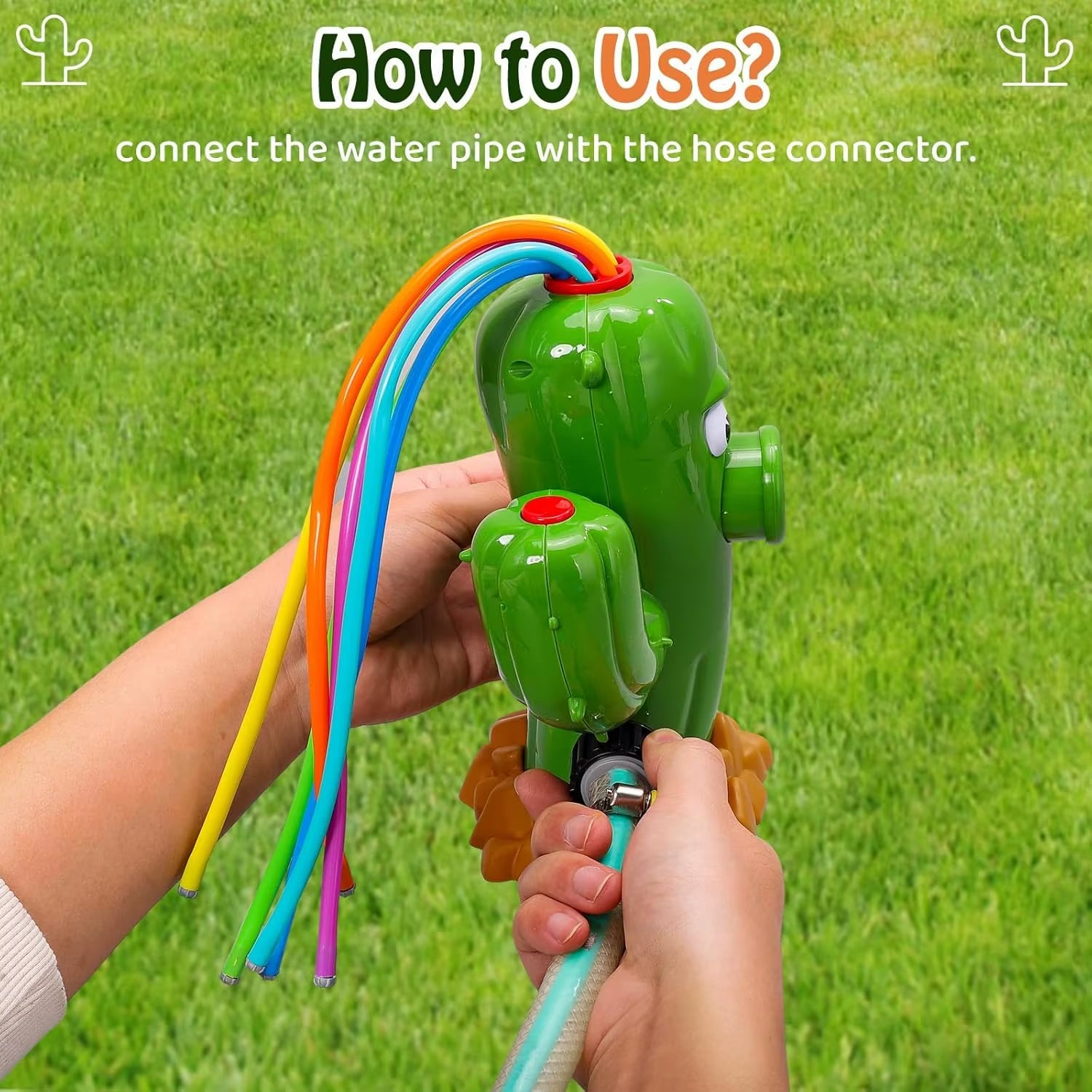 Hydrant Sprinkler | Outdoor Water Spray | Garden Water Toys - FLUFFI
