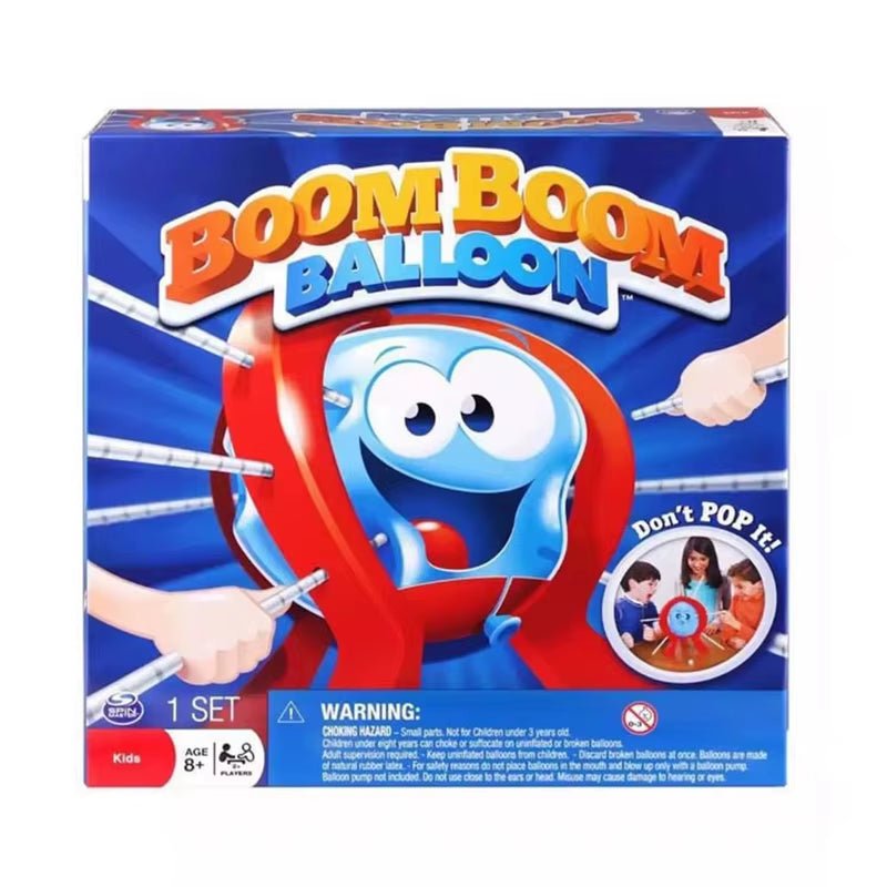 Inflatable Boom Balloon - Exploding Balloons - Interactive Board Game - FLUFFI