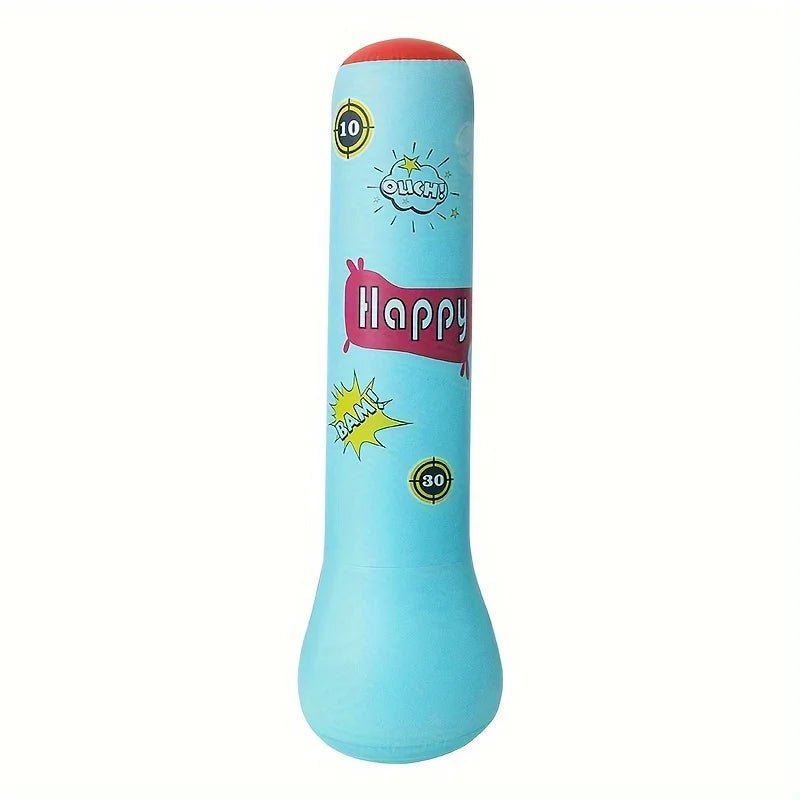 Inflatable Bopper Kids Punching Bag with Bounce - Back Action Inflatable Punching Bag for Kids Presents Inflatable Toys for Kids - FLUFFI