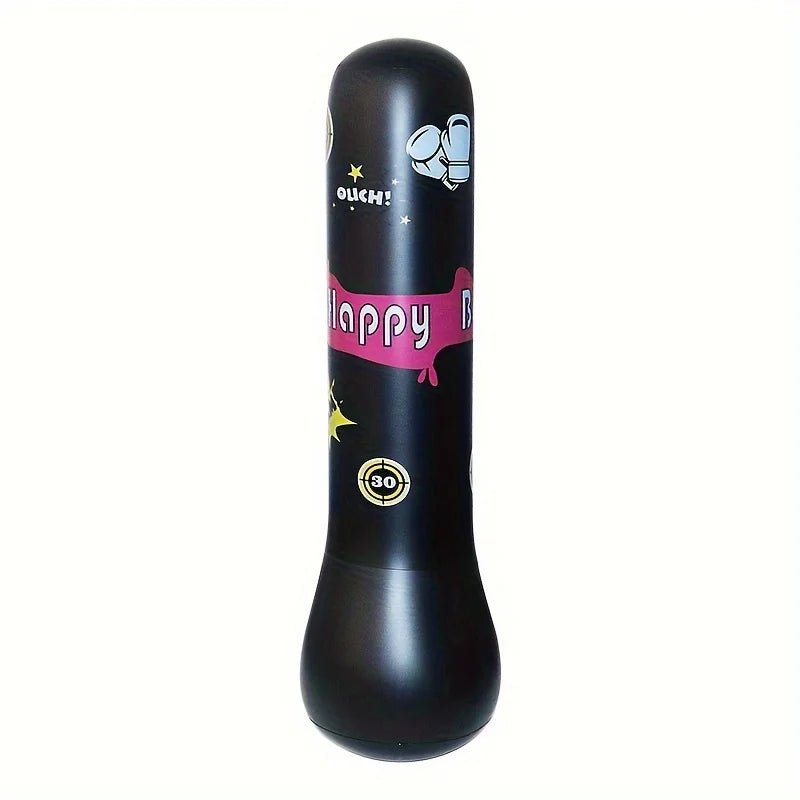 Inflatable Bopper Kids Punching Bag with Bounce - Back Action Inflatable Punching Bag for Kids Presents Inflatable Toys for Kids - FLUFFI