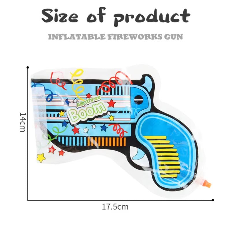 Inflatable Fireworks Gun - Atmosphere Gun Toy - FLUFFI