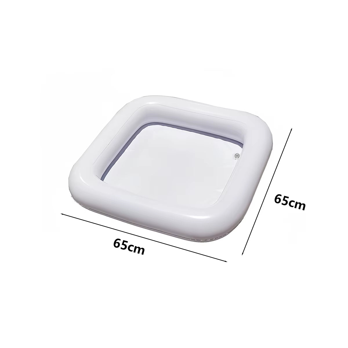 Inflatable Serving Stick, Ice Self - Service Salad Serving Tray, Food and Beverage Holder, Cooler Container - FLUFFI