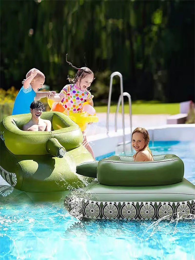 Inflatable Water Toys Inflatable Tank Floating Mat Swimming Pool Strong Buoyancy Floating Bed - FLUFFI