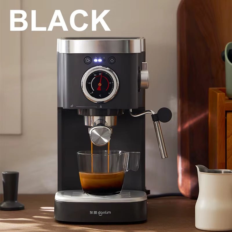Italian Coffee Machine | 20Bar Pressure Temperature | Visual Automatic - FLUFFI