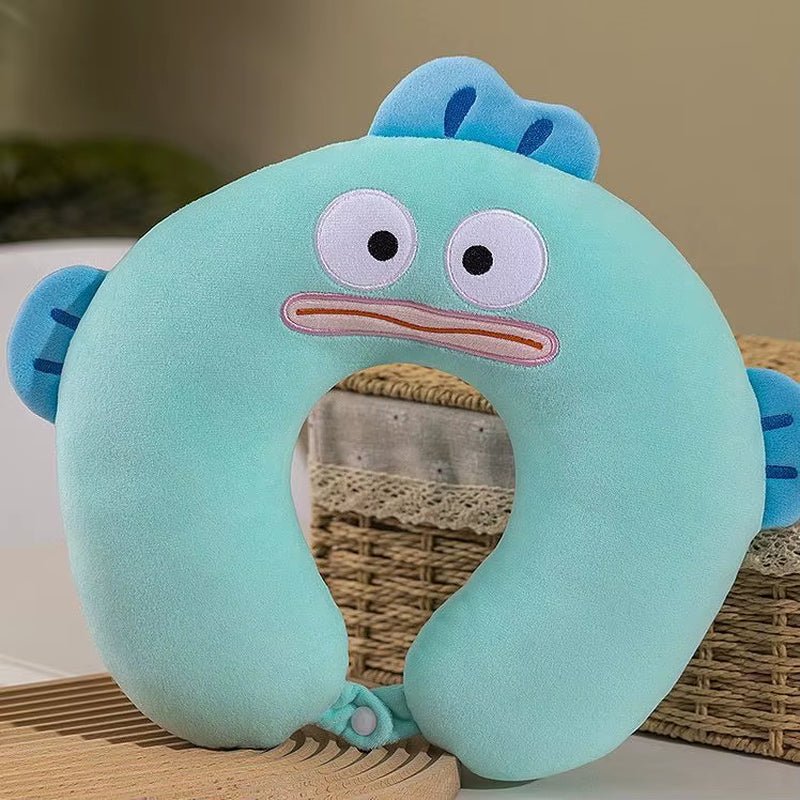 Kawaii Sanrio Neck Pillow - Hello Kitty - My Melody - Kuromi Cinnamoroll - FLUFFI