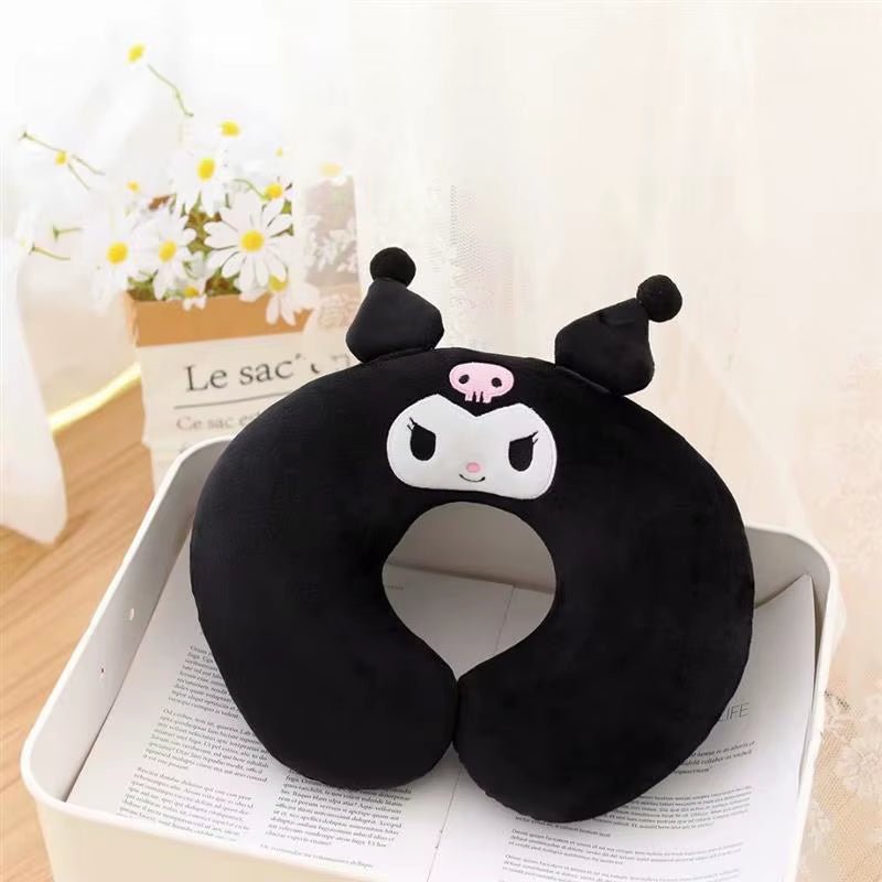 Kawaii Sanrio Neck Pillow - Hello Kitty - My Melody - Kuromi Cinnamoroll - FLUFFI