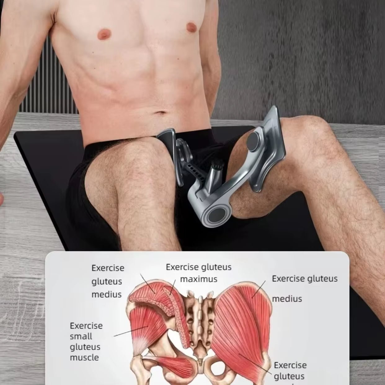 Kegel Fitness Equipment | Pelvis Pelvic Muscle Trainer | Floor Exerciser - FLUFFI