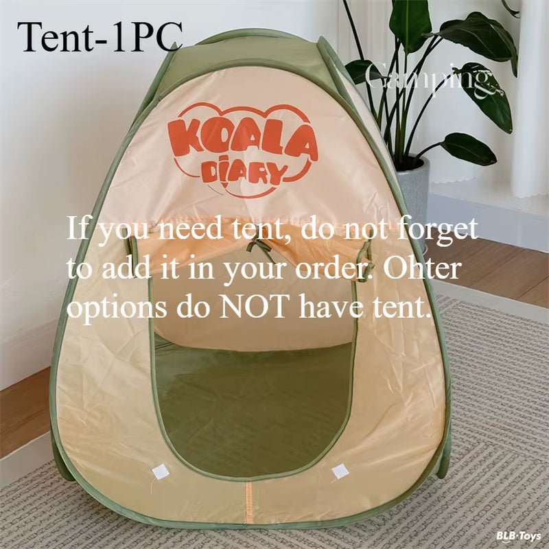 Kids Camping Set Toy | Outdoor Explorer Kit | Pretend Play - FLUFFI