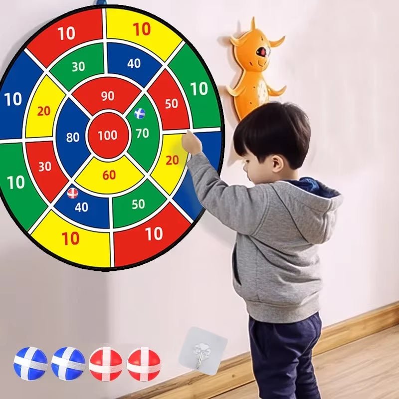 Large Dart Board - Sticky Balls - Indoor Sport - FLUFFI