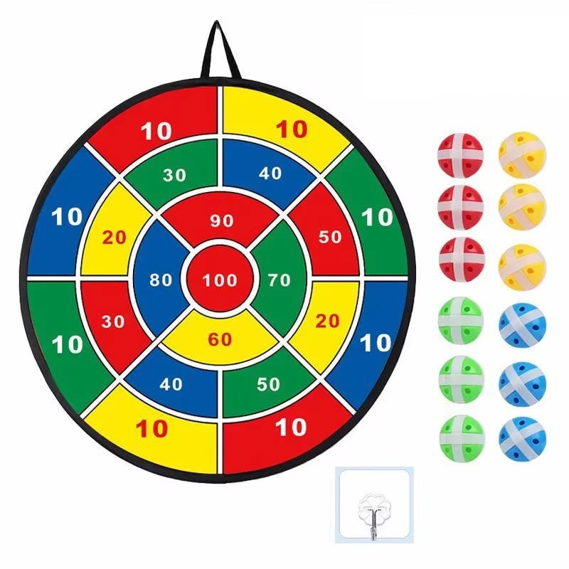 Large Dart Board - Sticky Balls - Indoor Sport - FLUFFI