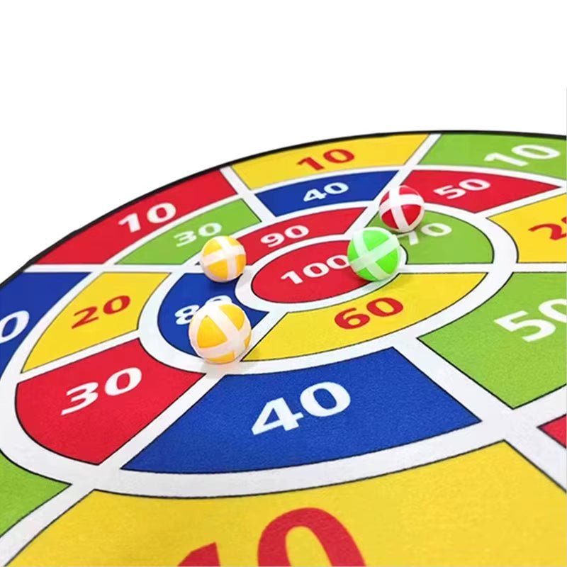 Large Dart Board - Sticky Balls - Indoor Sport - FLUFFI