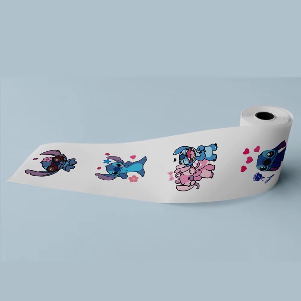 Lilo & Stitch Stickers | Disney | 500Pcs/Roll - FLUFFI
