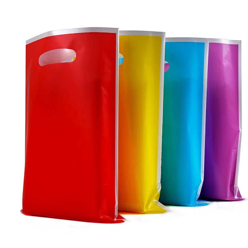 Lot Birthday Party Gift Bag Plastic Children'S Candy Gift Box Banquet Popp Pearlescent Packaging Strong and Durable - FLUFFI