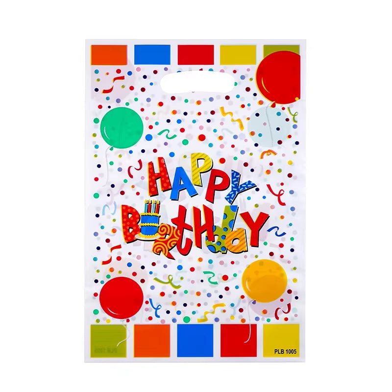 Lot Birthday Party Gift Bag Plastic Children'S Candy Gift Box Banquet Popp Pearlescent Packaging Strong and Durable - FLUFFI