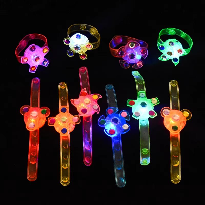 Luminous Spinner Bracelet | Kids Birthday Party Favors | Pinata Goodie Bag Filler - FLUFFI